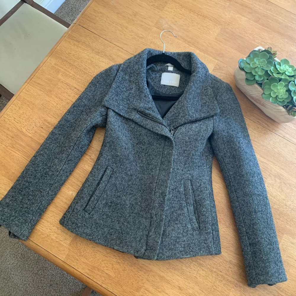 Soia and kyo coat jacket. Size xs. Gray.